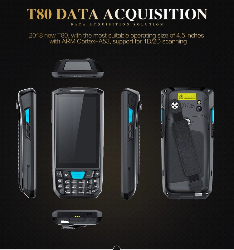 2D Barcode Scanner NFC PDA Handhelds NFC Reader