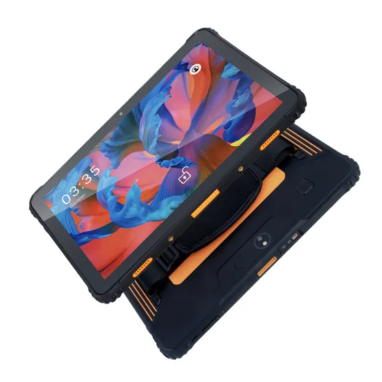 Industrial Rugged Tablet PC NFC Fingerprint Rugged Tablet IP67 Waterproof 4G 10.1 Inch Rugged Tablet 