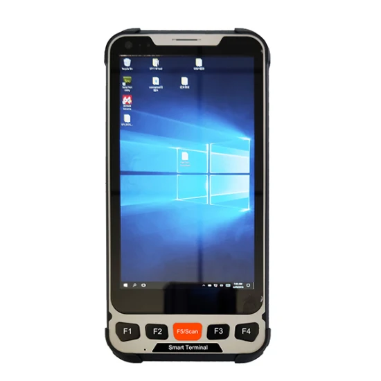 5.5inch 4+64G Handhelds PDA Mobile Computer with Large Battery Support GPS NFC 2D Barcode Scanner Q501