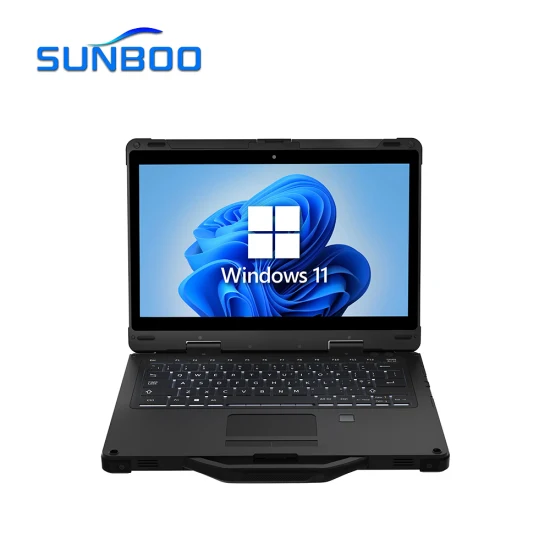 Industrial Rugged Notebook Windows Portable Computer Outdoor Rugged Laptop